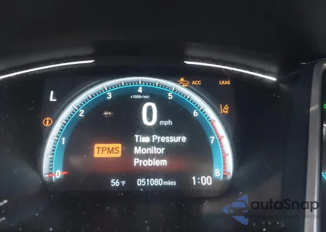 2020 Honda Civic Ex from USA, damaged, VIN 19XFC1F35LE210226